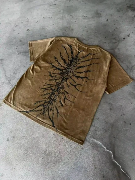 “Ghoul” T shirt (Dark Beige)