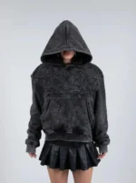 Half a Million Embroidered Hoodie (Black) (2)