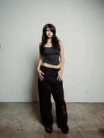 Pholoh “Dragon” Jeans (Black) (2)