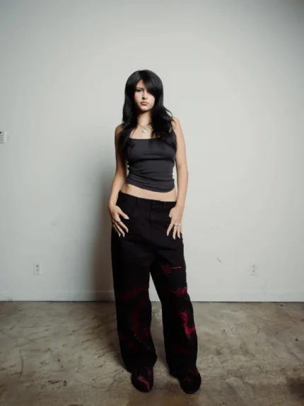 Pholoh “Dragon” Jeans (Black) (2)