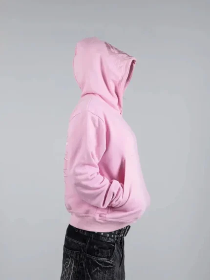 Pholoh “Ghoul” HOODIE (Light Pink) (1)